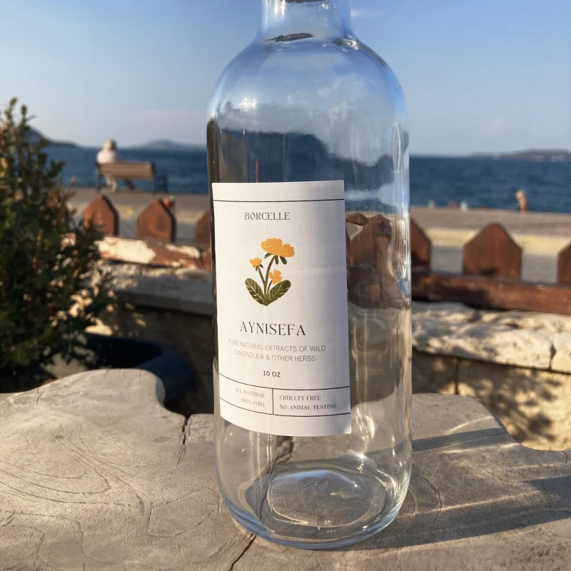 Dörtgen Sticker Etiketler